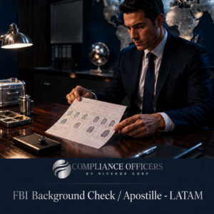 fbi background check apostille colombia