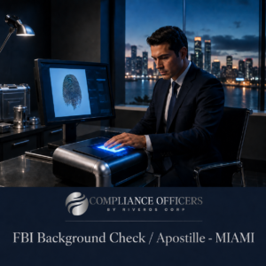 fbi background check apostille miami