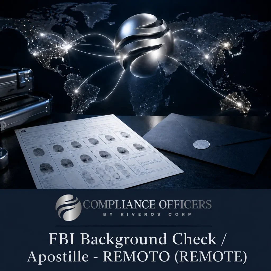 Antecedentes del FBI desde su ciudad con el kit FD-258