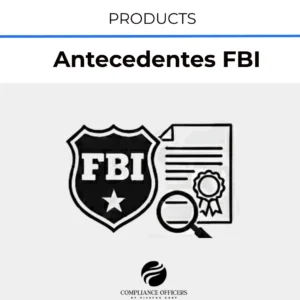Antecedentes FBI